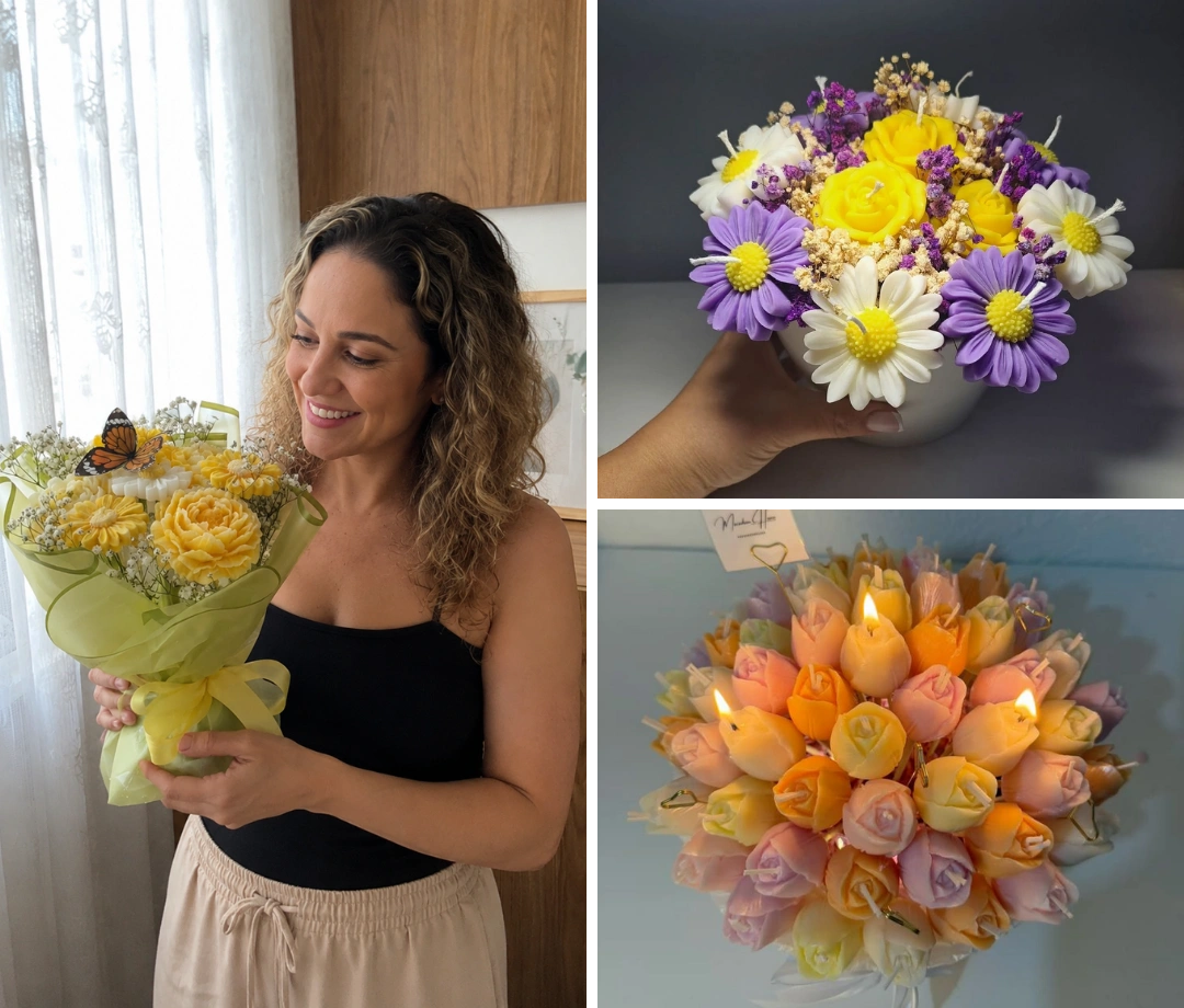 Buquê de velas